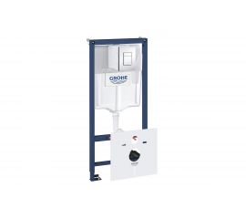 Система инсталляции для подвесного унитаза GROHE Rapid SL комплект 5 в 1 38827000 