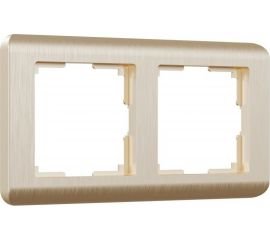 Рамка на 2 поста Werkel W0022111 шампань a051263 