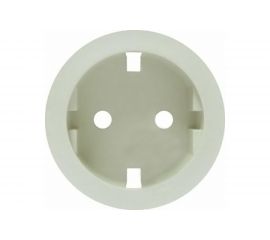 Накладка розетки с заземлением, бежевая Legrand Celiane 66227 
