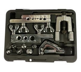 Приспособление для развальцовки и резки тормозных трубок 4.75-12.7мм, кейс, 10шт МАСТАК 102-22416C 