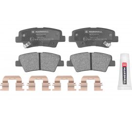 Тормозные колодки дисковые задние Hyundai Solaris I 10-, Tucson I 04-, Kia Rio III 11-, Optima MARSHALL M2624934 