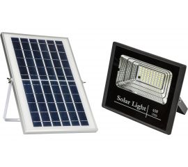 Светодиодный прожектор Uniel на солнечной батарее с датчиком освещенности ULF-M52S-40W/4000К/SOL UL-00008681 