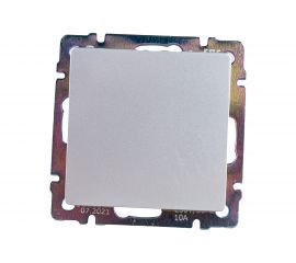 Выключатель WERKEL W1110006 одноклавишный серебряный a051498 