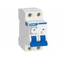 Автоматический выключатель CHINT NXB-63S 2P 25А 4.5kA характеристика C R 296790 
