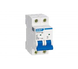 Автоматический выключатель CHINT NXB-63, 2P, 6A, 6кА, характеристика C 814090 