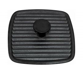 Чугунный пресс для гриля с бакелитовой ручкой Mallony PRESSA квадратная форма, 23х23 см 985062 