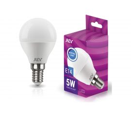 Светодиодная лампа LED G45 E14 5Вт 4000K REV 32261 0 