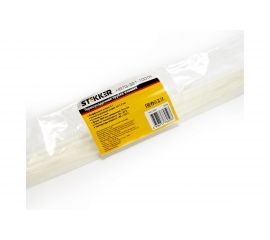 Термоусадочная клеевая трубка STEKKER 3,2/1,0 100 см., усадка 3:1, прозрачный (10шт в упак), 39758 