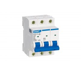 Автоматический выключатель CHINT NXB-63S 3P 4А 4.5kA характеристика C R 296824 