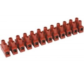 Клемник DKC, фибергласс, 12р, 150°С, 450V, 24A, 2,5мм.кв. 43212FV 