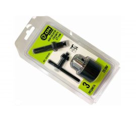 Набор для дрели 3 шт патрон ключевой 1.5-13 мм, ключ для патрона, переходник ON 15-03-022 