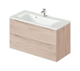 Подвесная тумба с раковиной ИТАНА Мишель 100 4627163086564 