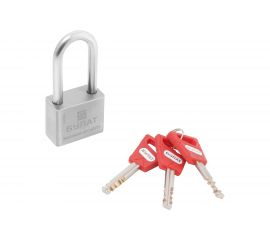 Навесной замок БУЛАТ ВС 3-С40-01 НС (нержавеющая сталь; 7 мм) 13988 