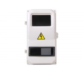 Учетно-распределительный навесной пластиковый корпус KRZMI СК 1/8 дверь IP55 4651117990256 