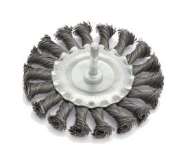 Щетка крученая плоская 100 мм для дрели Дело Техники 272100 