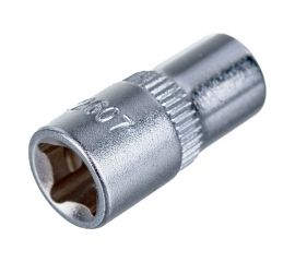 Головка торцевая 1/4” 07 12-ти гранная L=25мм JTC 22607 