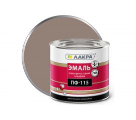 Эмаль Лакра ПФ-115 кофе с молоком, 2 кг 90002561792 