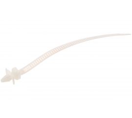 Кабельные стяжки с дюбель-пистоном FORTISFLEX КСДп 8,0х175 100шт 64774 