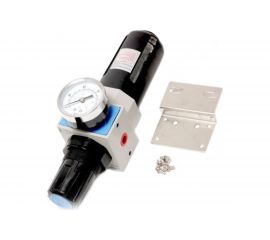 Фильтр-регулятор с индикатором давления 1/2" для пневмосистем Profi Forsage F-EW4000-04 