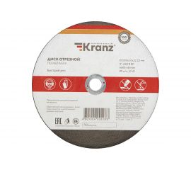 Диск отрезной по металлу 230x2.0x22.23 мм KRANZ KR-90-0944 
