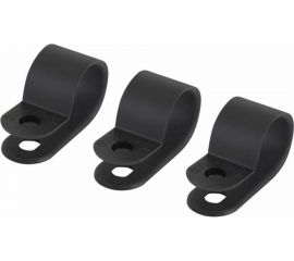 Нейлоновая крепежная скоба TDM СКН-6 черная 100 шт SQ0514-0212 