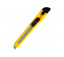 Канцелярский нож INFORMAT 9 мм, с фиксатором CIF09 