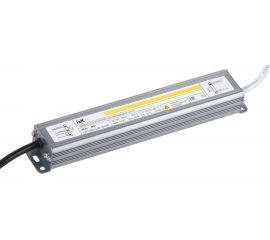 Драйвер IEK LED, ИПСН-PRO, 30Вт, 12В блок-шнуры, IP67 LSP1-030-12-67-33-PRO 