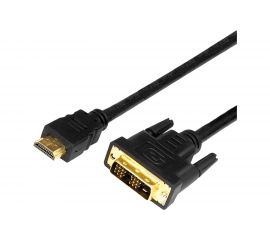 Кабель REXANT HDMI - DVI-D с фильтрами 2 м Gold 17-6304 