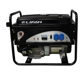 Бензиновый генератор Lifan 220В, 5/5,5 кВт, 13 л.с.6500 5GF-3 