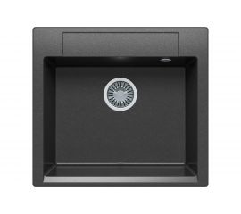 Кухонная мойка Polygran ARGO-560 (№16 Черный) 575806 