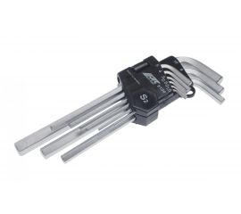 Набор шестигранных ключей, 9 предметов 1.5-10 мм JTC 5130 