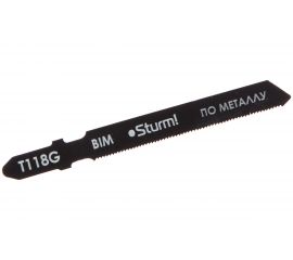 Пилки для лобзика по металлу T118G (5 шт.) Sturm 5250401 