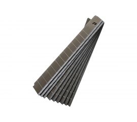 Набор сегментных лезвий 10 шт, 9 мм Gigant G-1105 