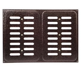 Решётка вентиляционная раздвижная 240x340 мм, медный антик Трибатрон 87982 