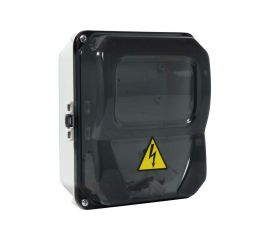 Навесной пластиковый щит учета KRZMI ЩУ-1Н пл IP55 4651117990126 