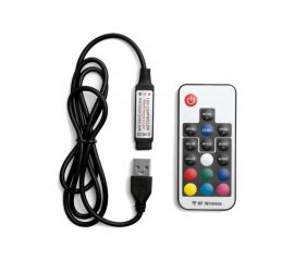 Контроллер Wolta Decor USB с пультом мини 5-12В WLC-CP/02 