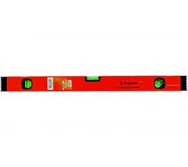 Коробчатый уровень Петрович 1000 мм, алюминиевый, фрезерованная поверхность, 3 глазка 4100006203 