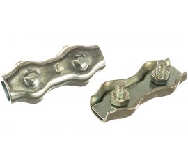 Канатный двойной зажим КРЕП-КОМП Duplex м6 25шт зд6ф 