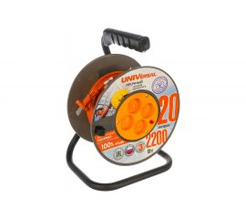 Силовой удлинитель UNIVersal ВЕМ-250 термо ПВС 2*1 20м 9632896 