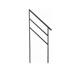 Перила Эко 2 ступени 145x65x4 УЛИЧНЫЕ ЛЕСТНИЦЫ MP-ECO-PR-2-S 