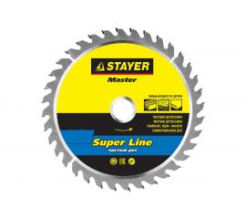 Диск пильный по дереву Точный рез (190x20/16 мм; 48T) Stayer 3682-190-20-48_z01 