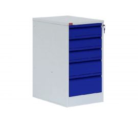 Тумба верстачная с пятью выдвижными ящиками Т-2 ПАКС 06020021 