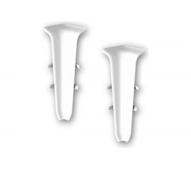 Угол внутренний для плинтуса 85 мм DECONIKA 001 Белый, 1 шт. Д-П85-В-Ф2 001 БЕЛ 