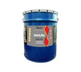 Эмаль Obern ПФ 115 белая 20 кг 18606 