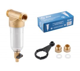 Магистральный фильтр AV Engineering самопромывной 3/4" 100 мкм AVE115704 