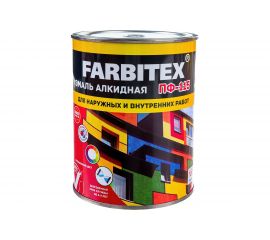 Алкидная эмаль FARBITEX ПФ-115 (шоколадный; 0.8 кг) 4300006011 