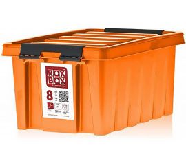 Контейнер с крышкой Rox Box 8 л, оранжевый 008-00.12 