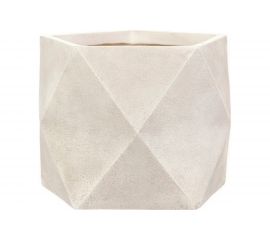 Напольное кашпо для цветов IDEALIST Lite Геометри Ромб, 55х55х44 см, 133 л DSQUARE55-AW 
