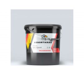 Фасадная краска ASSORTIKRAS FacadeWork для наружных работ, 15 кг ASC-F-15 