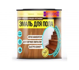Алкидно-уретановая эмаль для пола VIRTUOSO PREMIUM (золотисто-коричневая; 1.9 кг) 11595982 